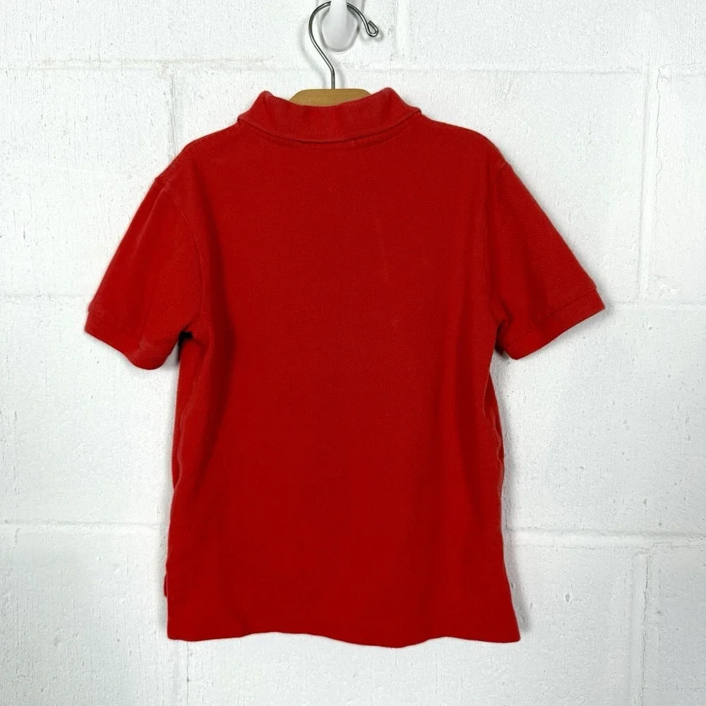 Polo Ralph Lauren Boys Polo Shirt Red Size 4T Pony Logo Preppy Classic Heritage